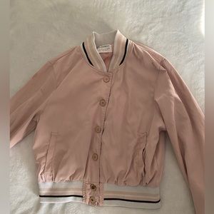 pink jacket